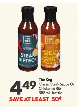 Longo's Classic Steak Sauce Or Chicken & Rib offer