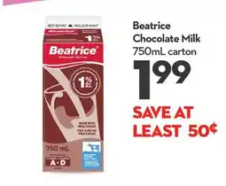 Longo's Chocolate Milk offer