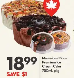 Longo's Premium Ice Cream Cake offer