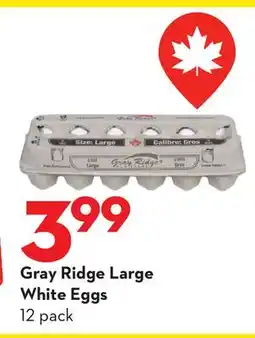 Longo's Large White Eggs offer