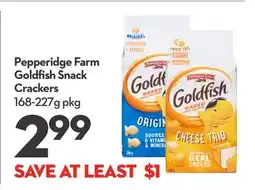 Longo's Goldfish Snack Crackers offer