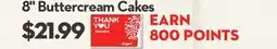 Longo's 8 Buttercream Cakes offer