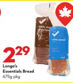 Longo's Essentials Bread offer
