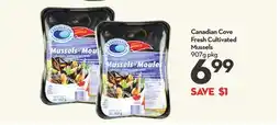 Longo's Fresh Cultivated Mussels offer