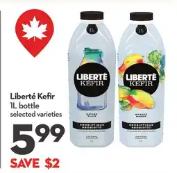 Longo's Kefir offer