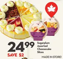 Longo's Assorted Cheesecake Slices offer