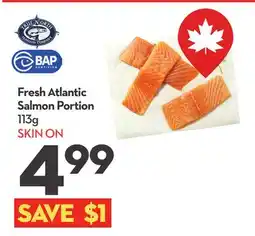 Longo's Fresh Atlantic Salmon Portion offer