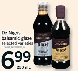 Fortinos DE NIGRIS BALSAMIC GLAZE offer