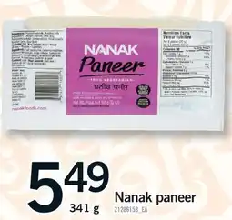 Fortinos NANAK PANEER offer