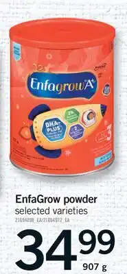 Fortinos ENFAGROW POWDER offer