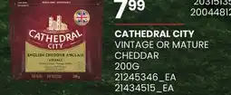 Fortinos CATHEDRAL CITY VINTAGE OR MATURE CHEDDAR offer