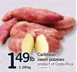 Fortinos CARIBBEAN SWEET POTATOES offer