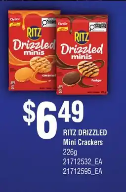 Fortinos RITZ DRIZZLED MINI CRACKERS offer