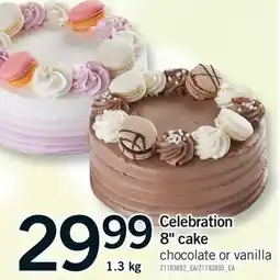 Fortinos CELEBRATION 8 CAKE offer