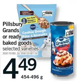Fortinos PILLSBURY GRANDS OR READY BAKED GOODS offer