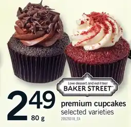 Fortinos BAKER STREET PREMIUM CUPCAKES offer