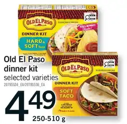 Fortinos OLD EL PASO DINNER KIT offer