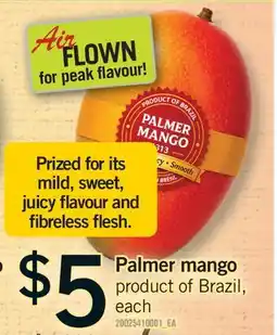 Fortinos PALMER MANGO, EACH offer