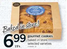 Fortinos GOURMET COOKIES, 15'S offer