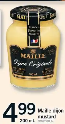 Fortinos MAILLE DIJON MUSTARD offer