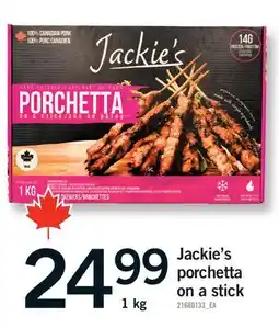 Fortinos JACKIE'S PORCHETTA ON A STICK offer