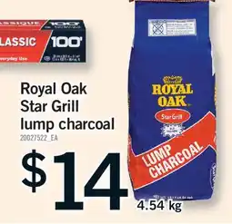 Fortinos ROYAL OAK STAR GRILL LUMP CHARCOAL offer
