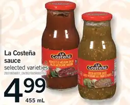 Fortinos LA COSTEÑA SAUCE offer