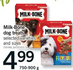 Fortinos MILK-BONE DOG TREATS offer