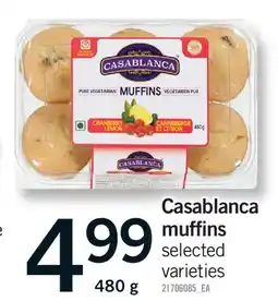 Fortinos CASABLANCA MUFFINS offer