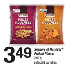Fortinos SNYDERS OF HANOVER PRETZEL PIECES offer