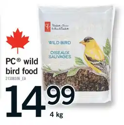 Fortinos PC WILD BIRD FOOD offer