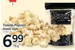 Fortinos TORONTO POPCORN MOVIE STYLE offer