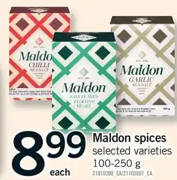 Fortinos MALDON SPICES offer