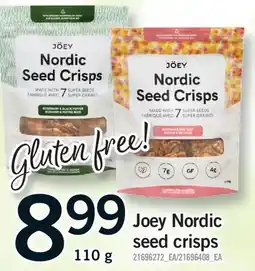 Fortinos JOEY NORDIC SEED CRISPS offer
