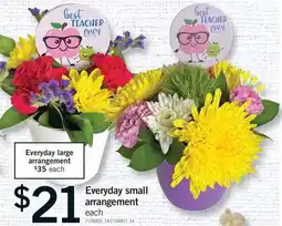 Fortinos EVERYDAY SMALL ARRANGEMENT offer