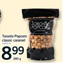 Fortinos TORONTO POPCORN CLASSIC CARAMEL offer
