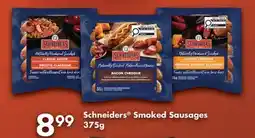 Fortinos SCHNEIDERS SMOKED SAUSAGES offer
