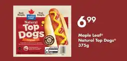 Fortinos MAPLE LEAF NATURAL TOP DOGS offer