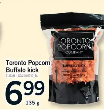 Fortinos TORONTO POPCORN BUFFALO KICK offer