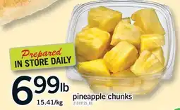 Fortinos PINEAPPLE CHUNKS offer