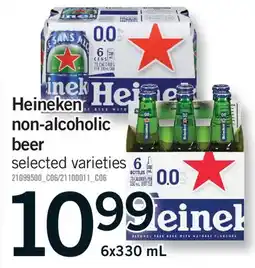Fortinos HEINEKEN NON-ALCOHOLIC BEER offer