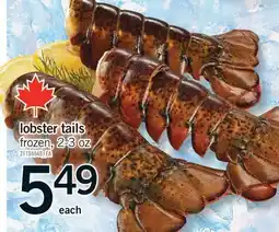Fortinos LOBSTER TAILS offer