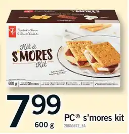 Fortinos PC S'MORES KIT offer
