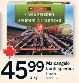 Fortinos MARCANGELO LAMB SPIEDINI offer