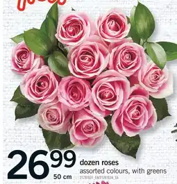 Fortinos DOZEN ROSES, 50 CM offer
