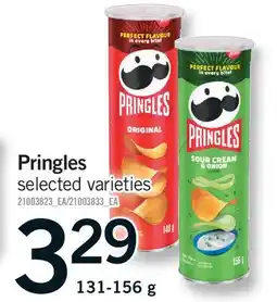 Fortinos PRINGLES offer