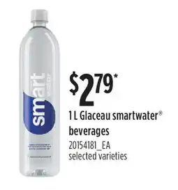 Fortinos GLACEAU SMARTWATER BEVERAGES offer
