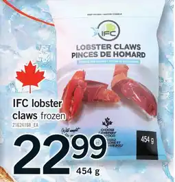 Fortinos IFC LOBSTER CLAWS offer