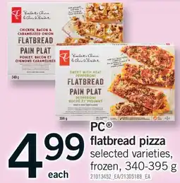 Fortinos PC FLATBREAD PIZZA offer