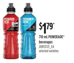 Fortinos 710 ML POWERADE BEVERAGES offer